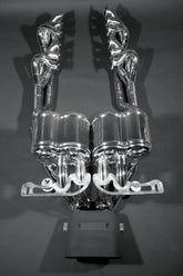 Capristo Lamborghini Murcielago LP670 SV - Racing Valved Exhaust with Headers, Sports Cats, and Ceramic Coated Tip